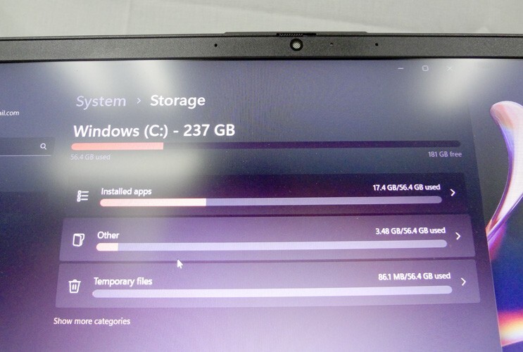 HP 15 Laptop 15.5″ AMD Ryzen 5 7520U Processor, 16 GB RAM, and Radeon Graphic