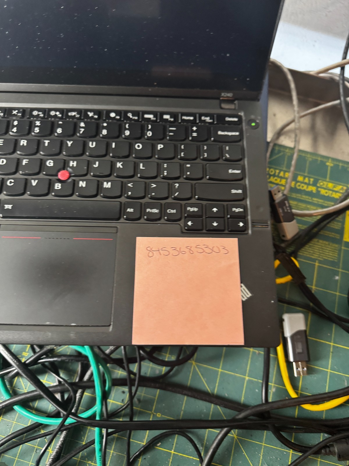 Lenovo ThinkPad x240 Core I5 Laptop For Parts/Repair #5930