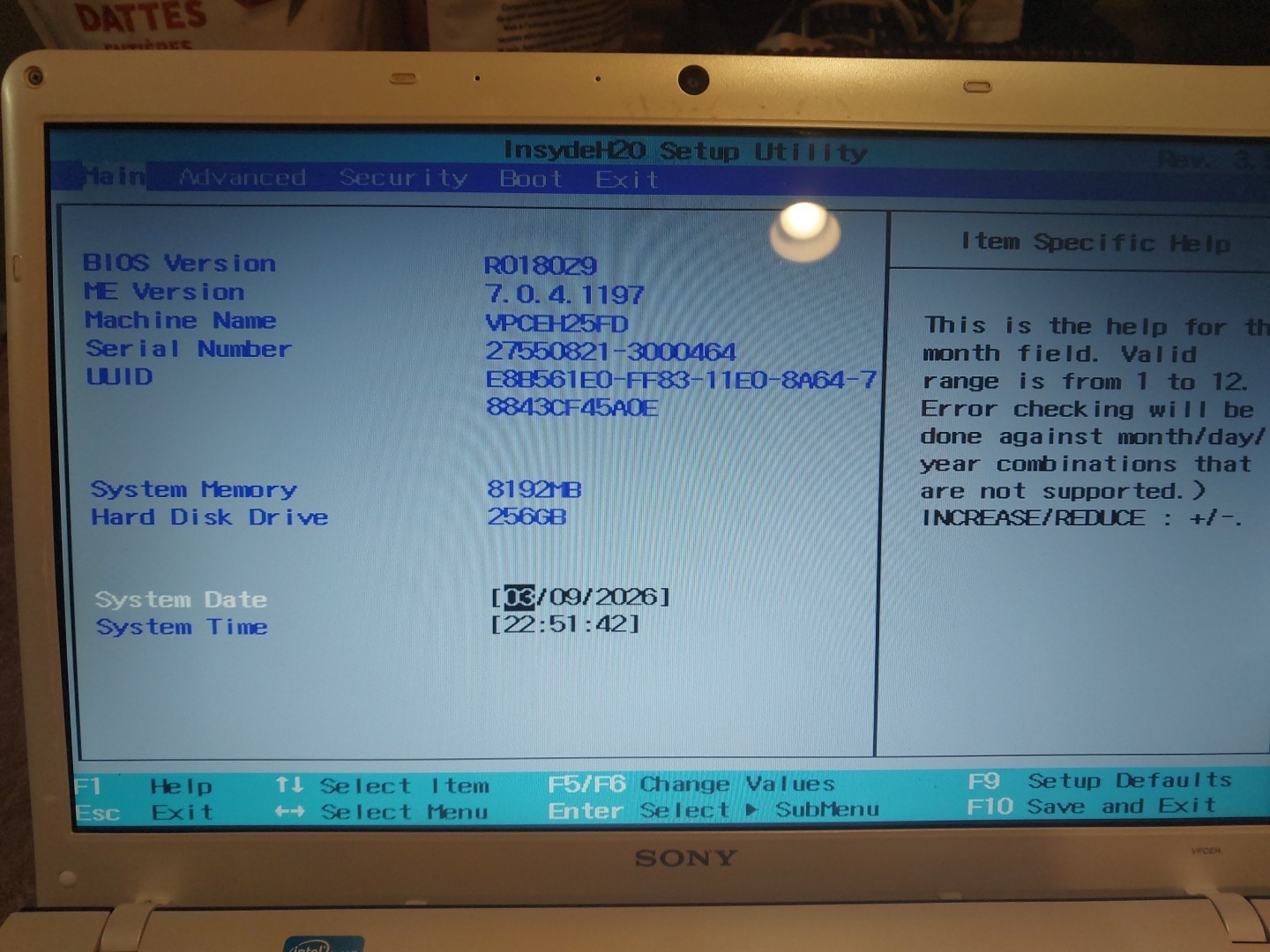 Sony Vaio PCG-71914L Laptop i5-2430M Gen 8GB RAM 256GB SSD Win 10 VPCEH25FD