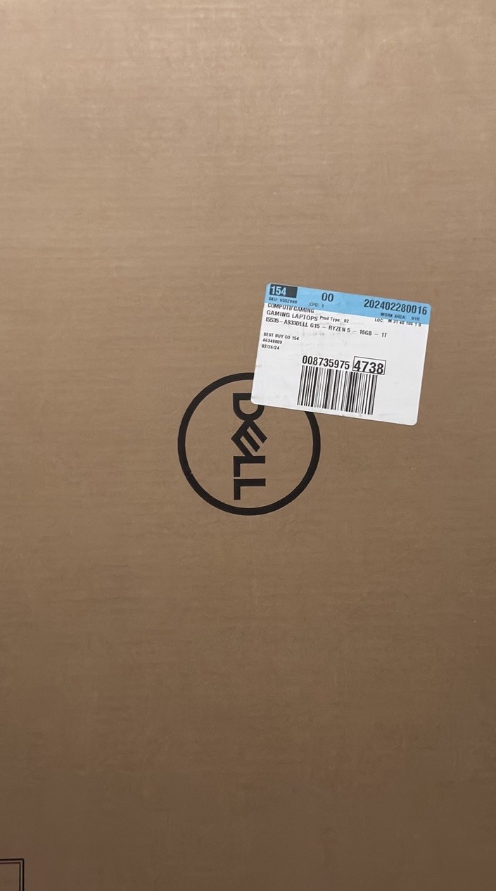 Dell – G15 15.6″ Gaming Laptop – AMD Ryzen 5 – NVIDIA GeForce RTX 3050 – 1TB SSD