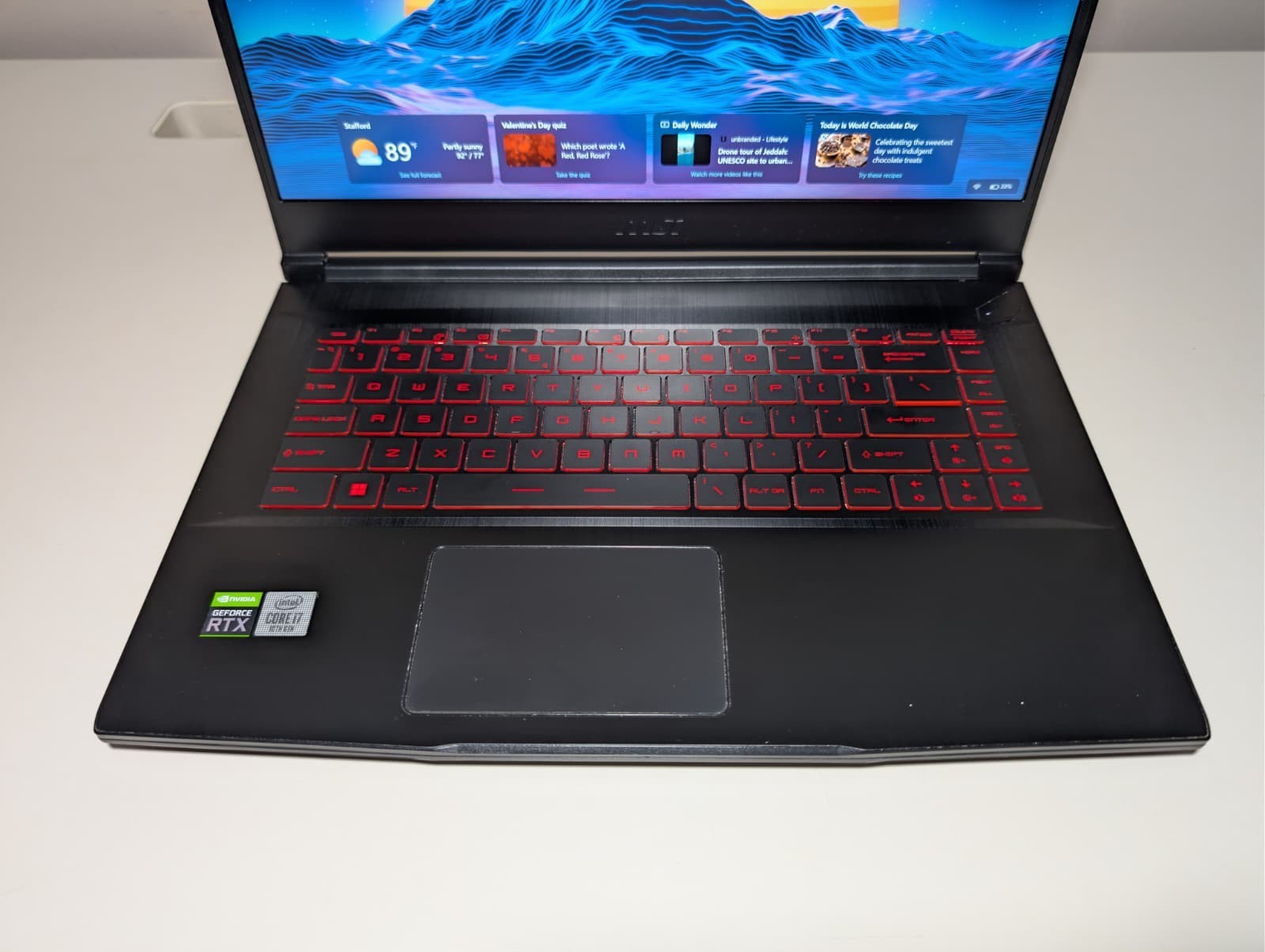 15″ MSI GF65 Thin | i7 10th Gen 32GB RAM 1TB SSD | FHD@144Hz RTX 3060 Backlit