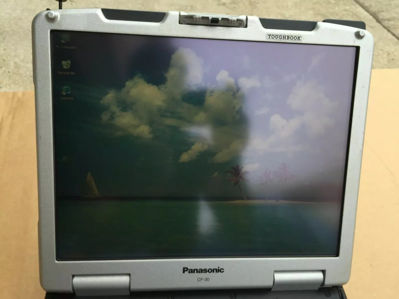 PANASONIC CF-30 TOUGHBOOK 1.66GHZ LAPTOP CF30 RUGGED TOUGH BOOK BACKLIT WIN XP