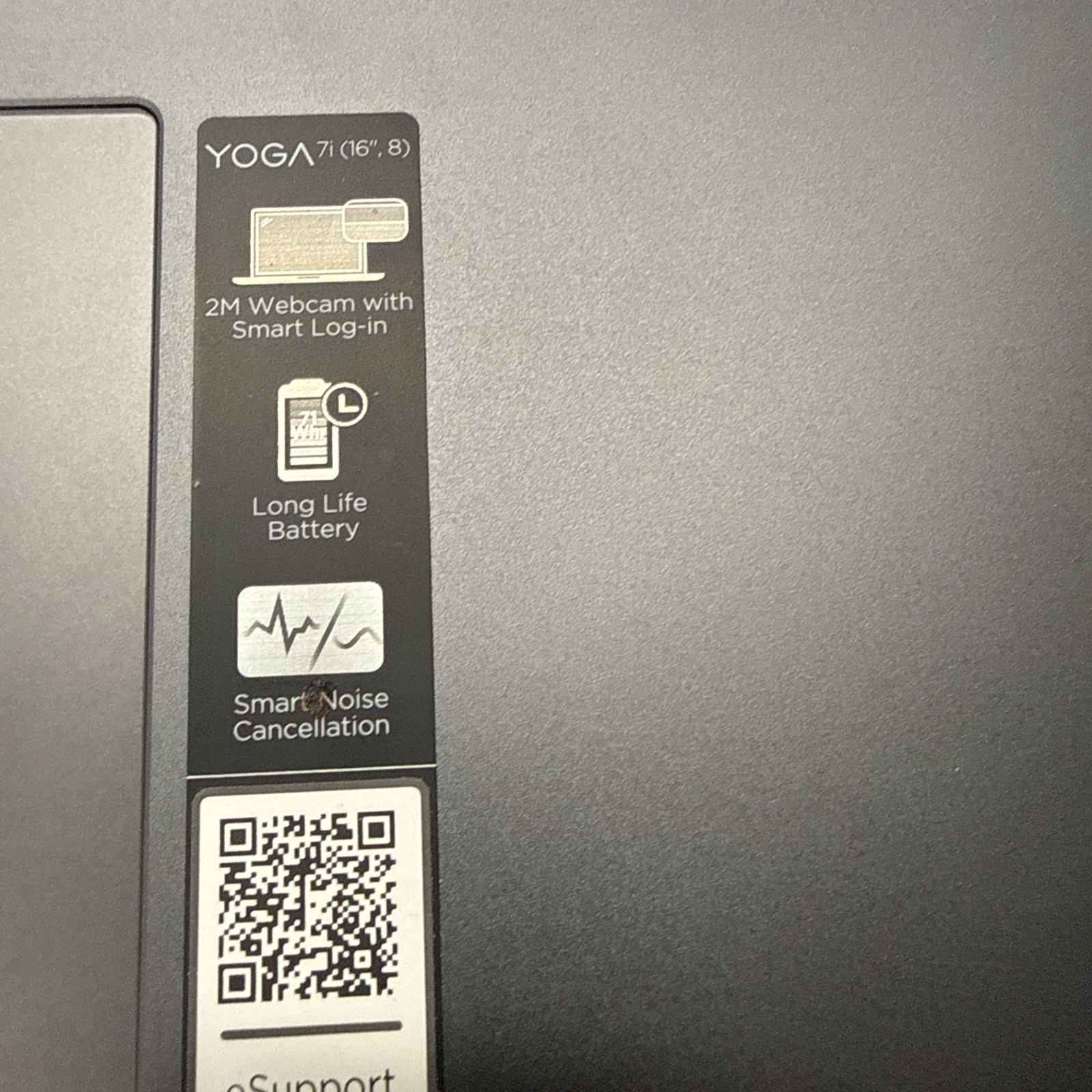 Lenovo Yoga 7 16IRL8 Intel Core i5-1335U, 16 GB RAM 256 GB SSD