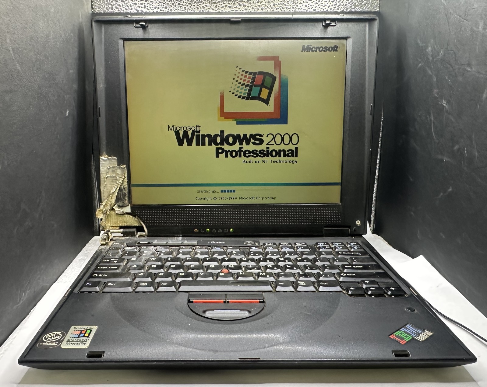 LENOVO THINKPAD iSERIES LAPTOP, 4.64GB, 12″, TYPE 1161, NO CHARGER, AS-IS