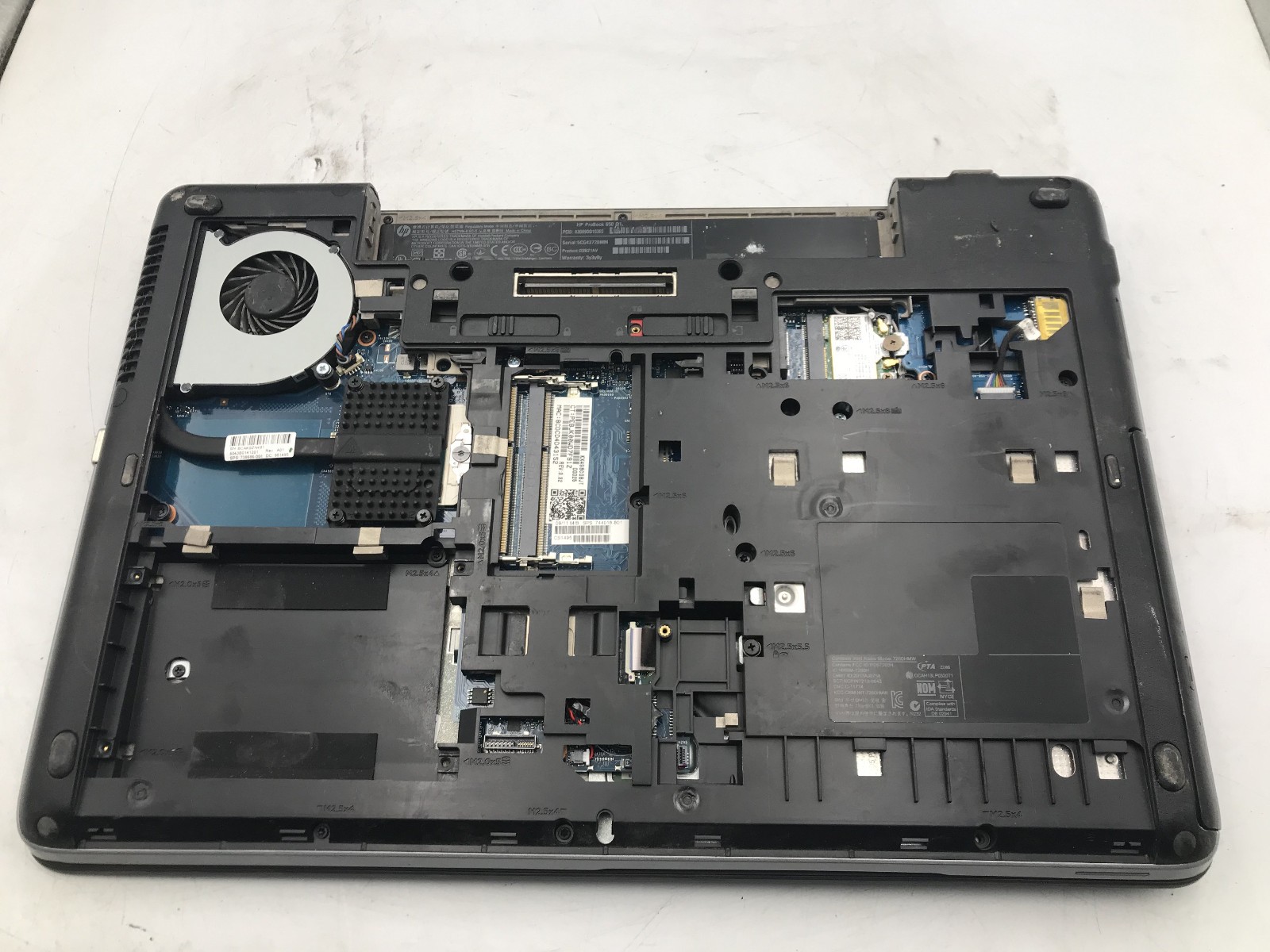 HP PROBOOK 650 G1 – FOR PARTS/REPAIR – INTEL I5 4TH GEN – NO RAM – READ DESC -BB