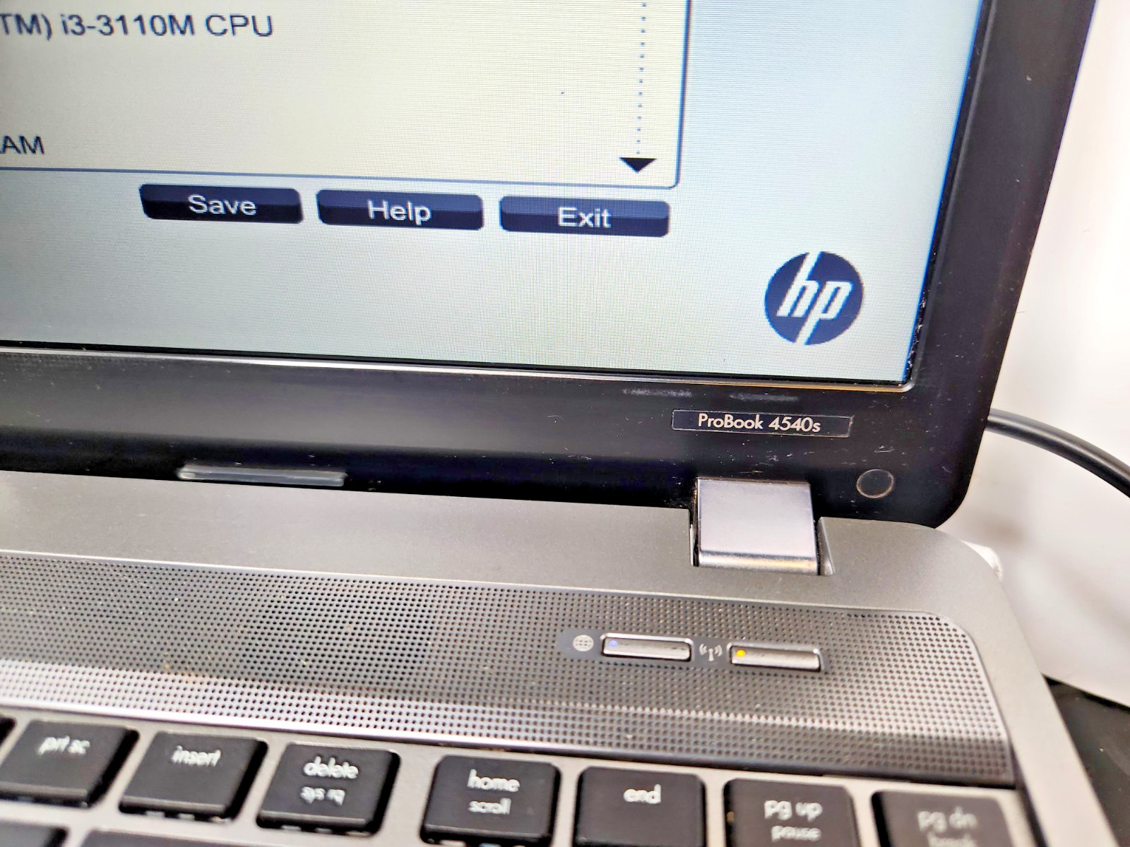 HP ProBook 4540s 15.6″ Laptop Intel i3-3110M 2.4Ghz 8GB Ram NO HDD