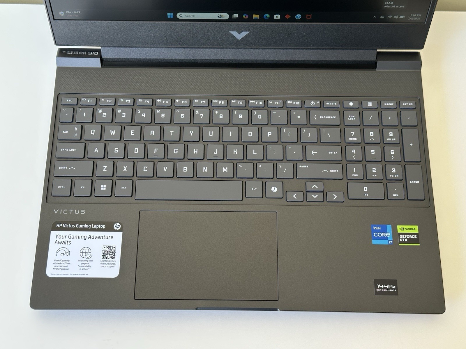 HP Victus 15.6″ Gaming Laptop i7-13620H RTX 5060 16GB 1TB FHD 144Hz WARRANTY