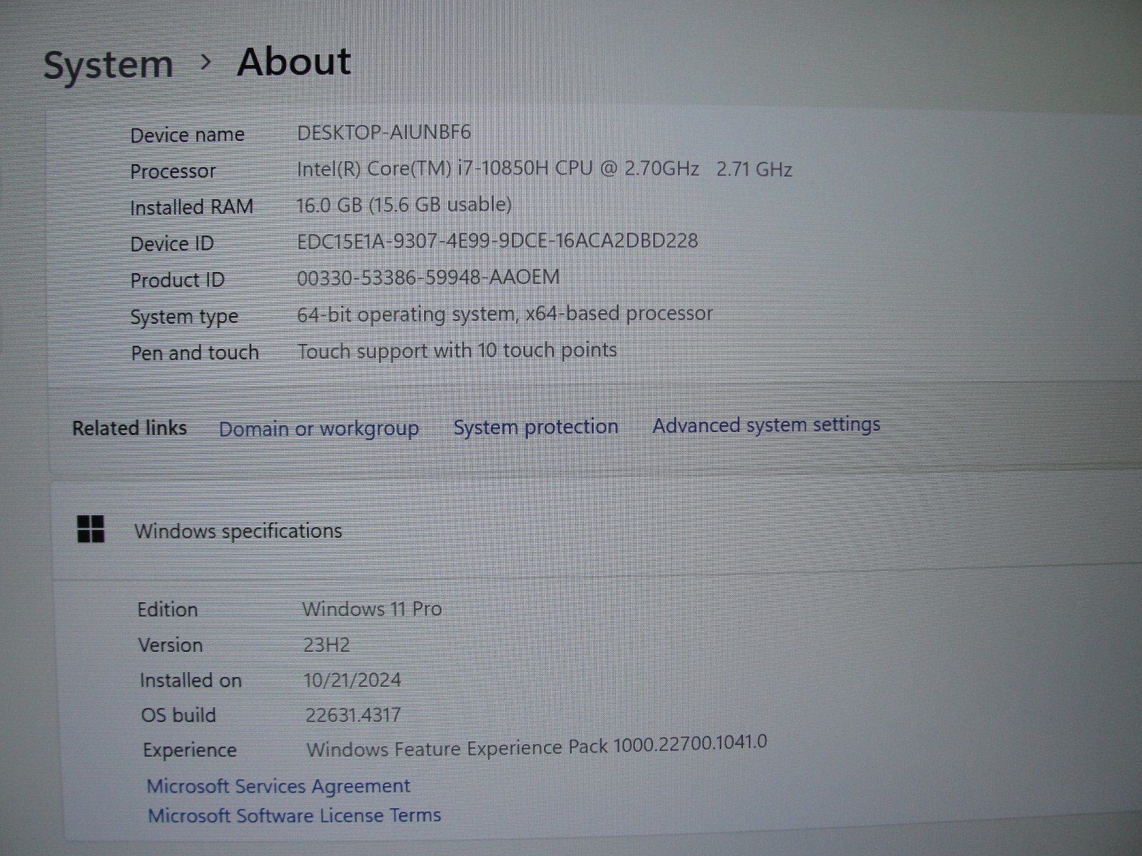 Dell Latitude 5411 14″FHD TOUCH i7-10850H 2.7GHz 16GB 512GB SSD NVIDIA MX250 2GB
