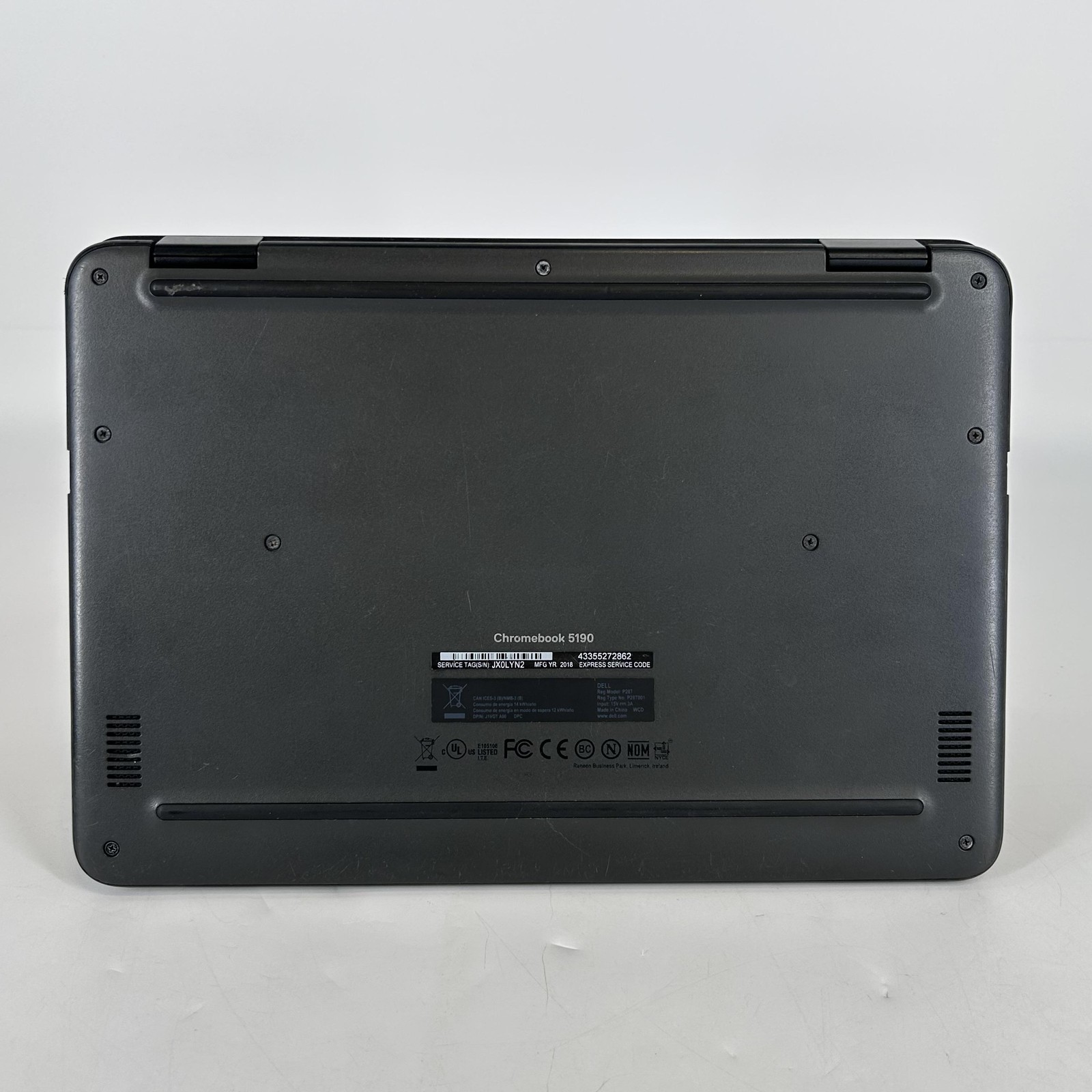 Dell Chromebook 5190 11.6 Black HD 1.1 GHz Celeron 4GB 32GB eMMC Good