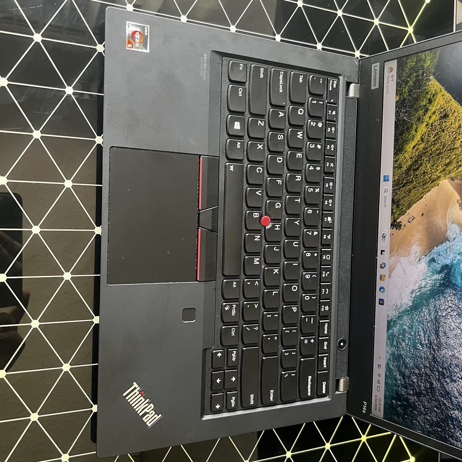 Lenovo ThinkPad P14s Gen 2 14″ Ryzen 5 PRO 5650U 24GB RAM 256GB SSD 4GB Graphics