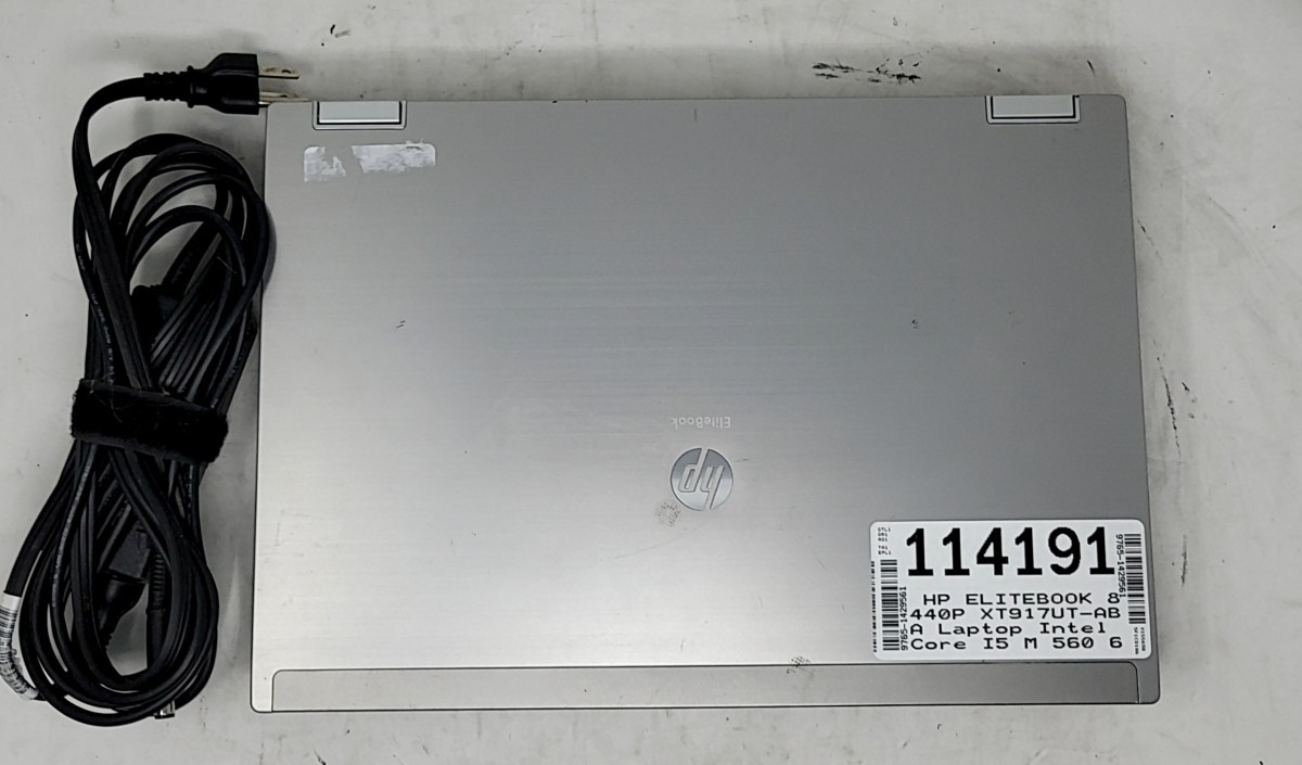 HP ELITEBOOK 8440P XT917UT-ABA Laptop Intel Core I5 M 560 6GB 256GB