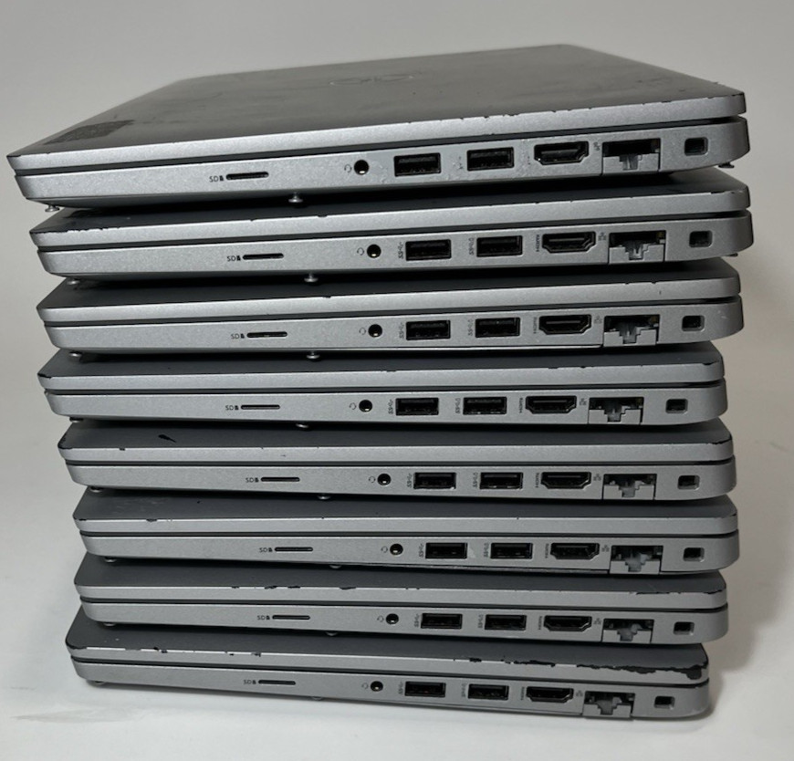 LOT OF 8 Dell Latitude 5420 14″ Laptop Intel i7-1185G7 @3.0GHz – NO RAM / SSD