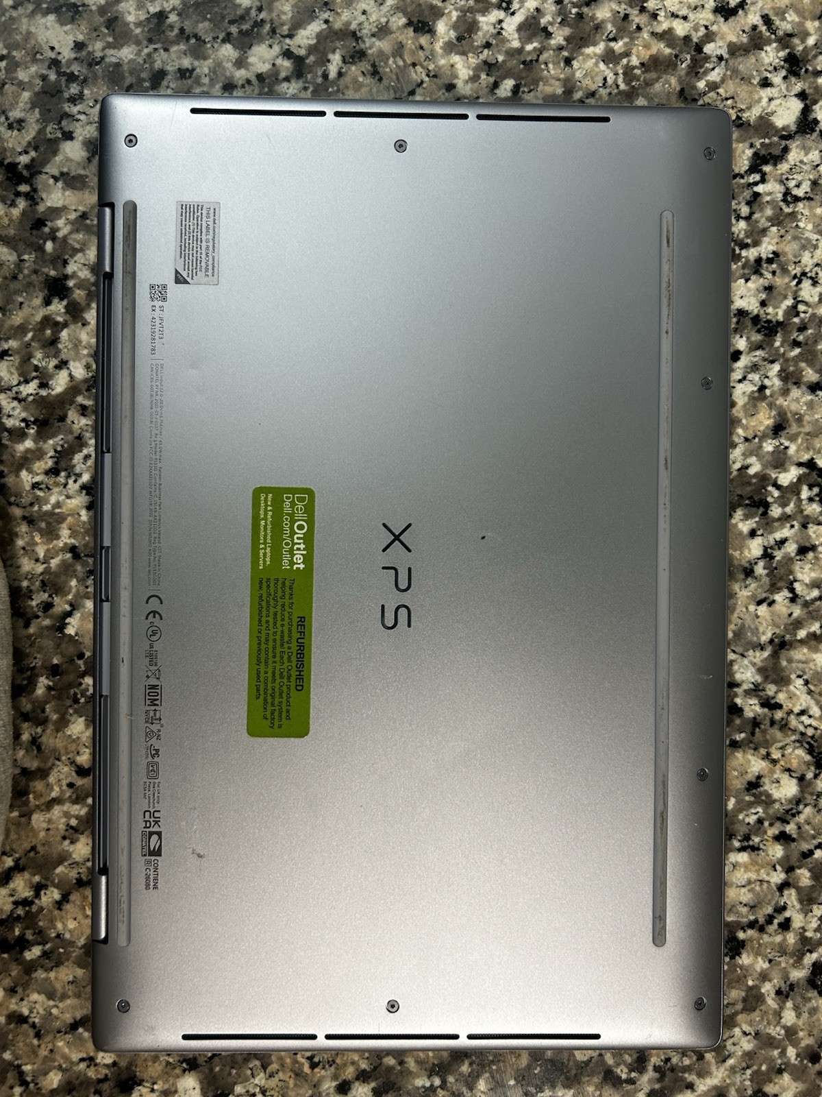 Dell XPS 13″ Laptop i5-1230U 8GB RAM 477GB SSD Iris Xe Windows Silver