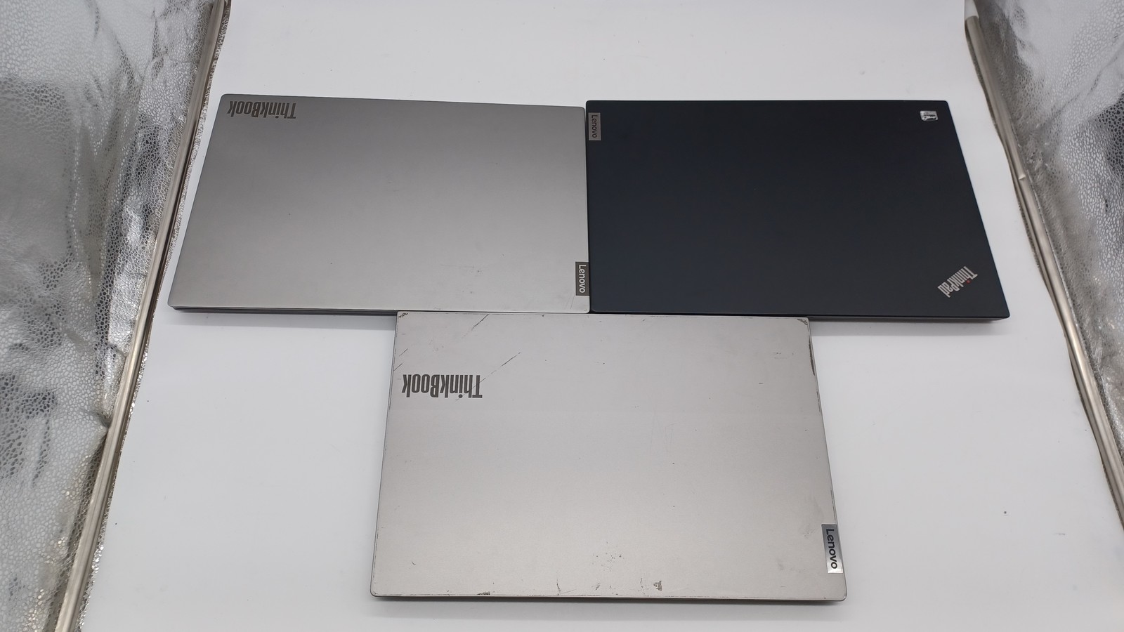 Lot Of 3 Thinkpad Laptop Lenovo L15 Thinkbook 15 G2 ITL I5-1135G7 No Ram HDD