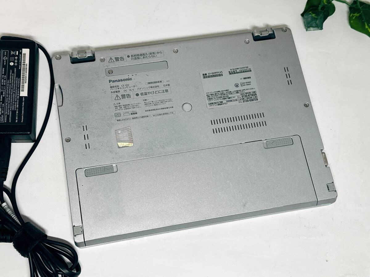 【Good Product】 Panasonic Let’s note QV9 i7 10th Gen 16GB 512GB SSD 12 From JAPAN