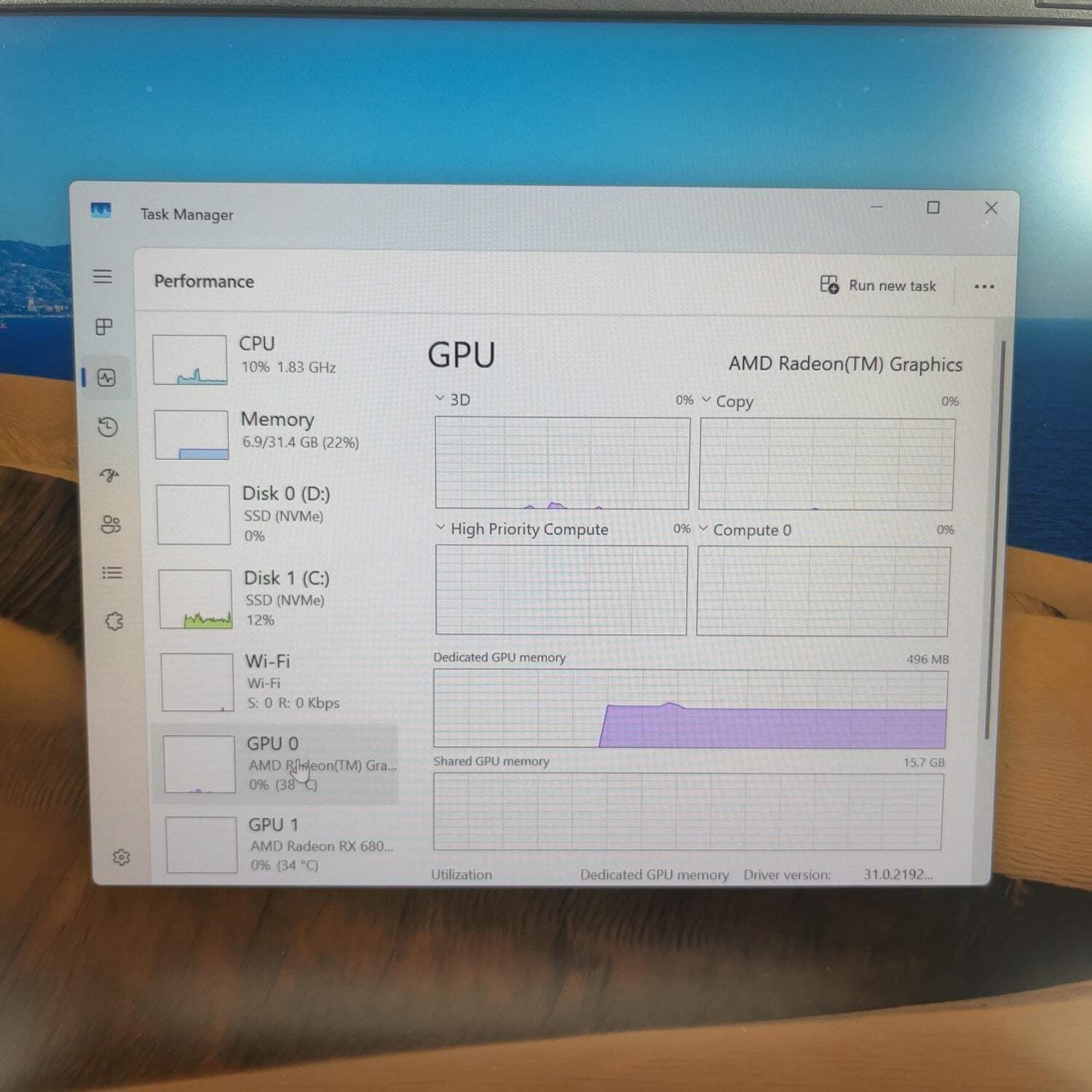 Asus ROG Strix G15 15.6″ Ryzen 9 5980HX 32GB RAM 512GB SSD AMD Radeon RX 6800M