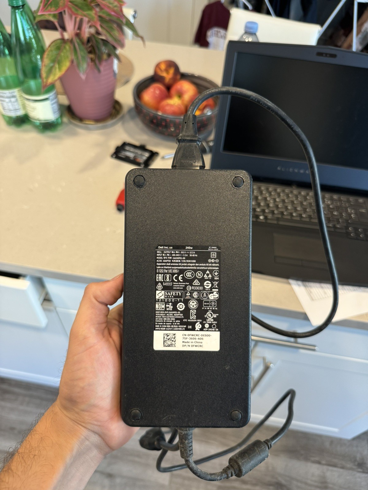 Dell Alienware 15 R3 Intel i7-7700 @2.50GHz 16GB RAM NO SSD For Parts