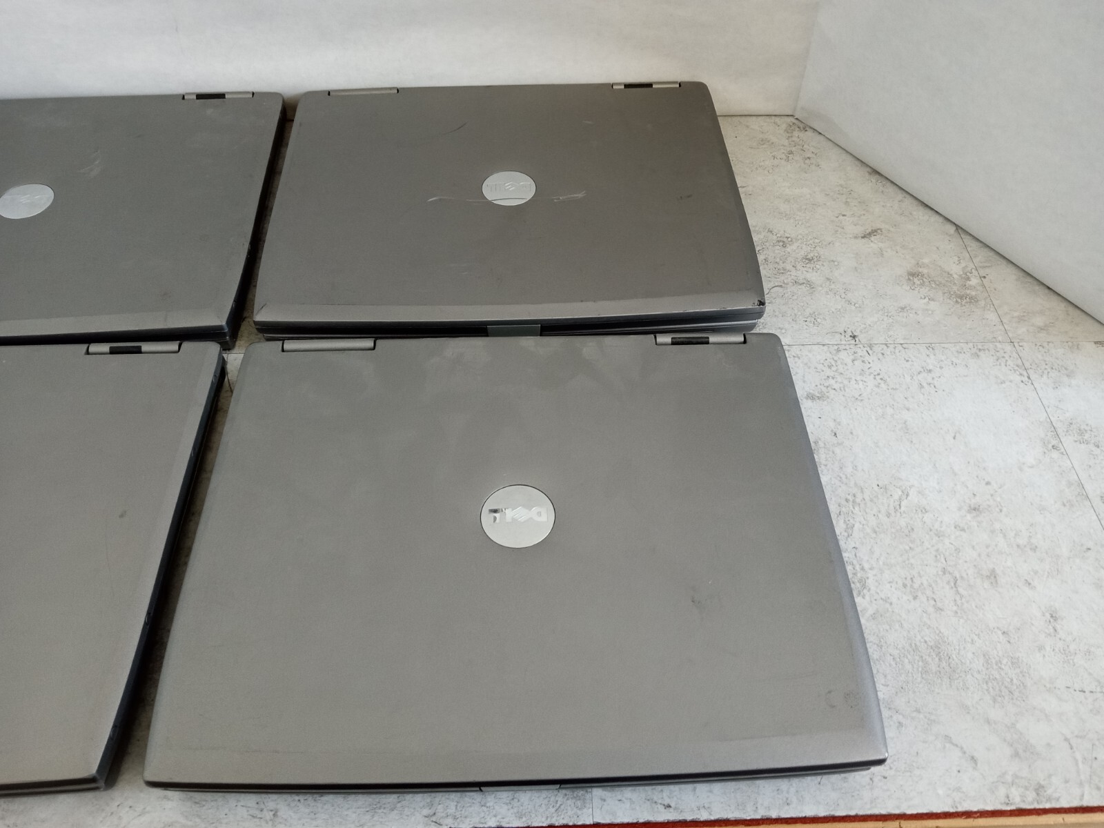 Lot of 4 – Dell Latitude D505 / D510 15″ Laptops – PARTS / REPAIR – READ -RR