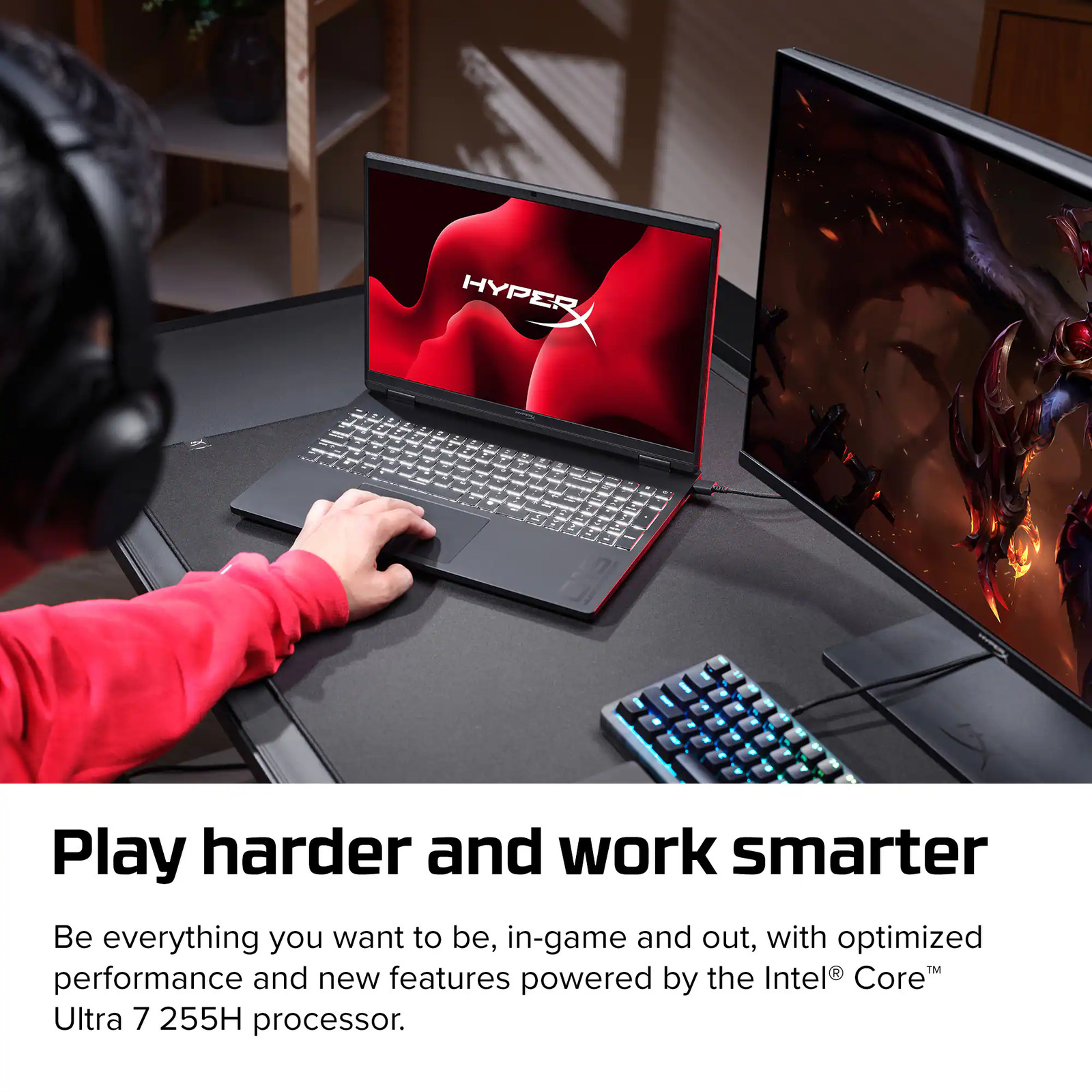 HyperX – OMEN 15.3″ 2K 165Hz Gaming Laptop – Intel Core Ultra 7 255H (2025) -…