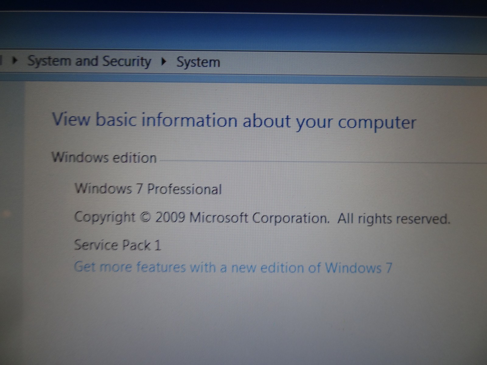 Gateway M675PRR Laptop Computer -17″Screen -Windows 7 -Intel Pentium @ 3.40GHz