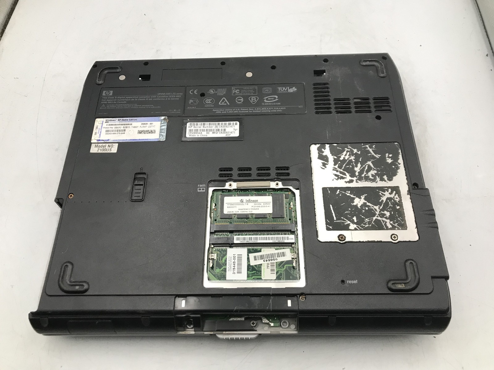 COMPAQ PRESARIO 2100 – FOR PARTS/REPAIR – INTEL CELERON – 256MB RAM – READ – BB!