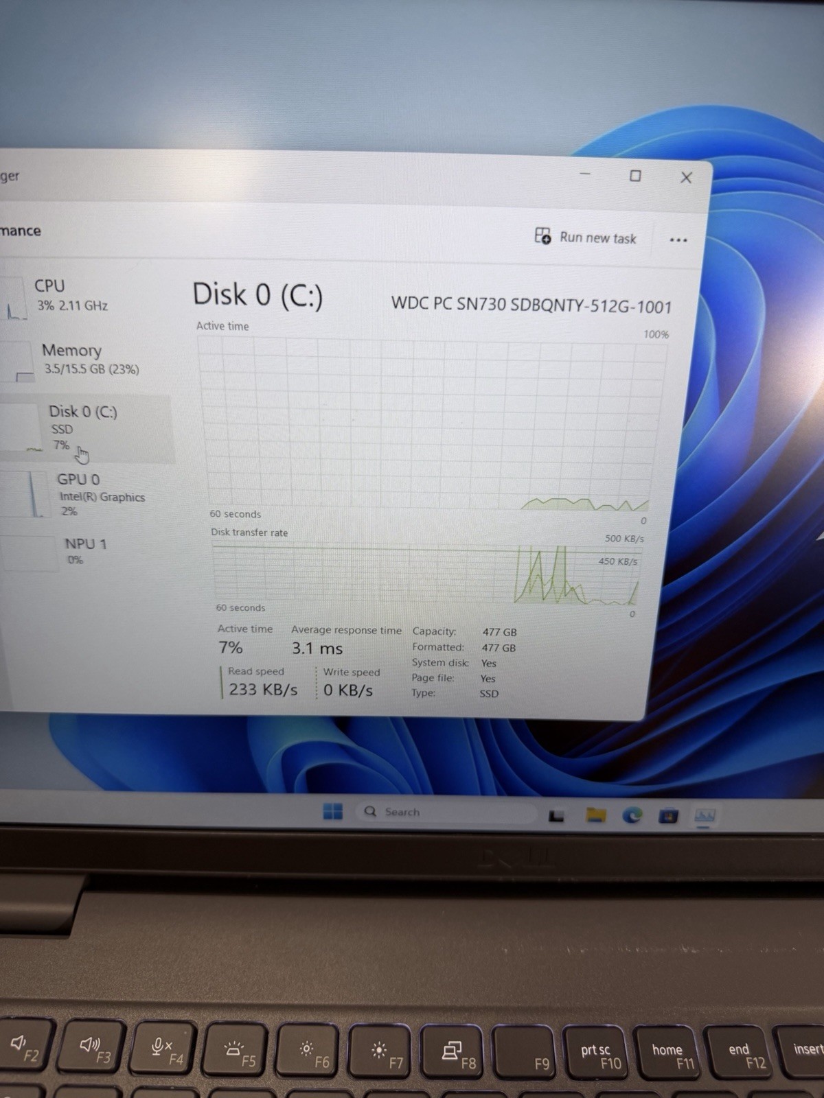 Dell Latitude 3550 15.6 Ultra 5 135U 2.10GHz 16GB RAM 512GB SSD Win 11 (READ)