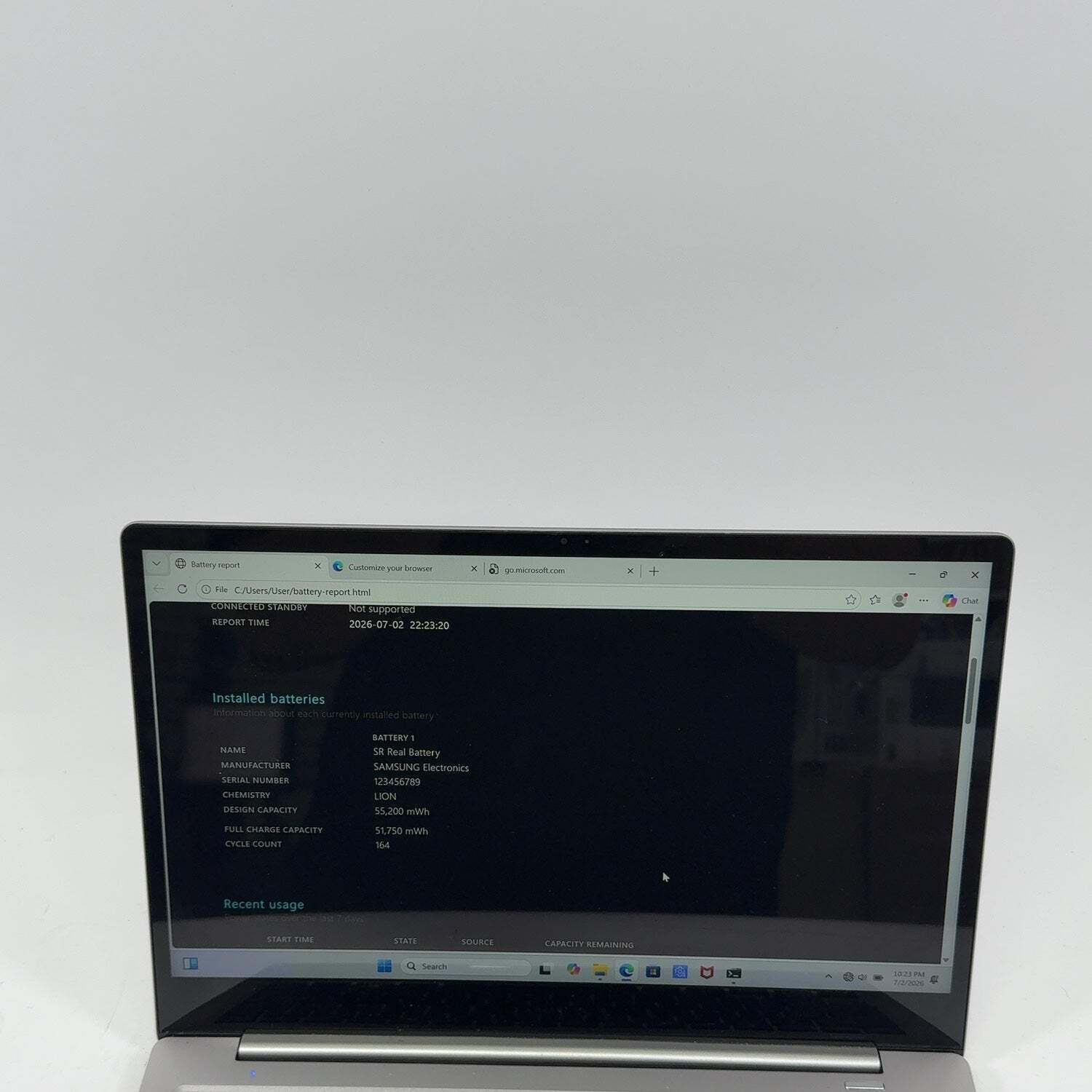 Samsung Notebook 7 NP730XBE 13.3″ i7-8565U 1.8GHz 16GB RAM 512GB SSD
