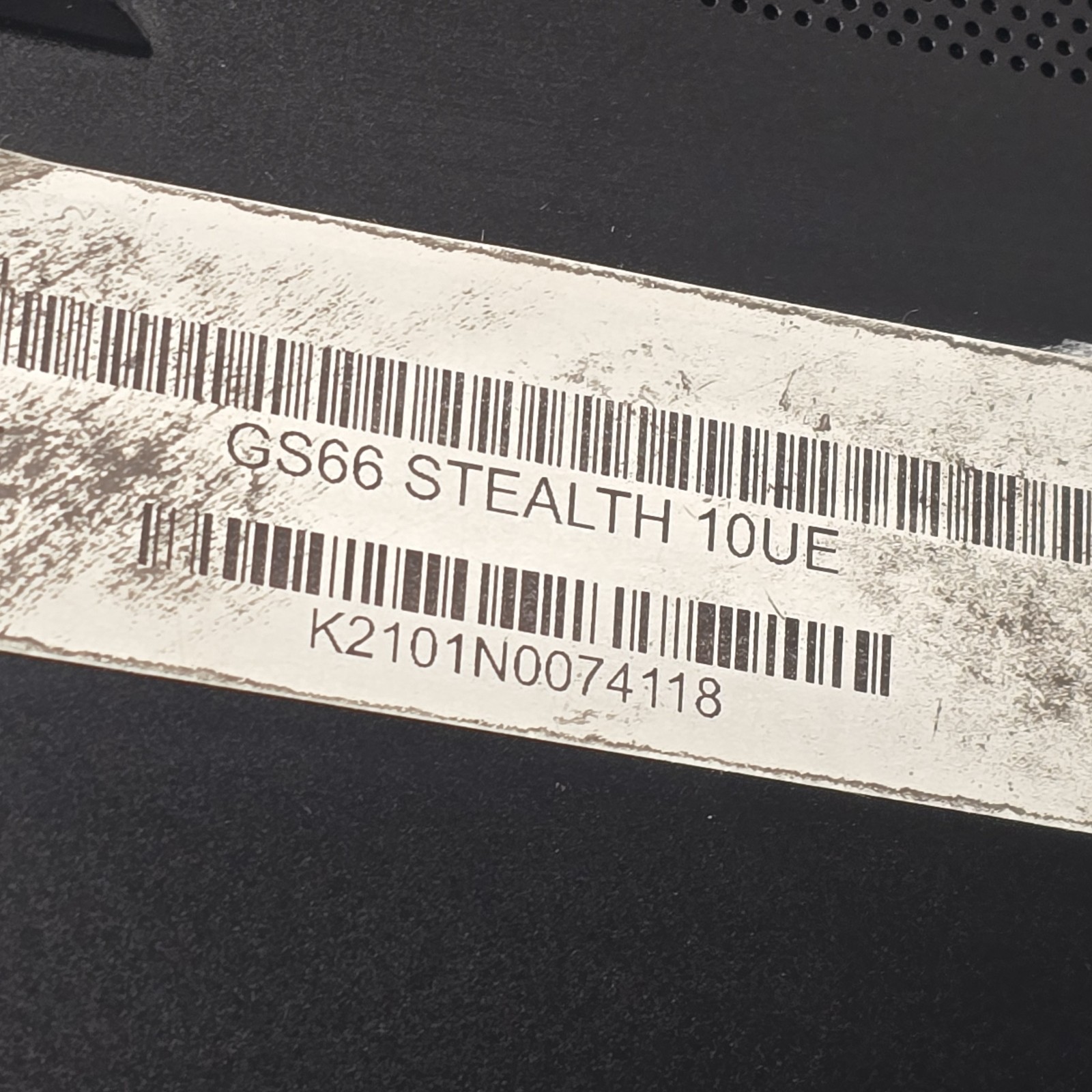 MSI GS66 Stealth 10UE 15.6″ 240Hz FHD 2.6 GHz i7-10750H 16GB 1TB SSD RTX 3060