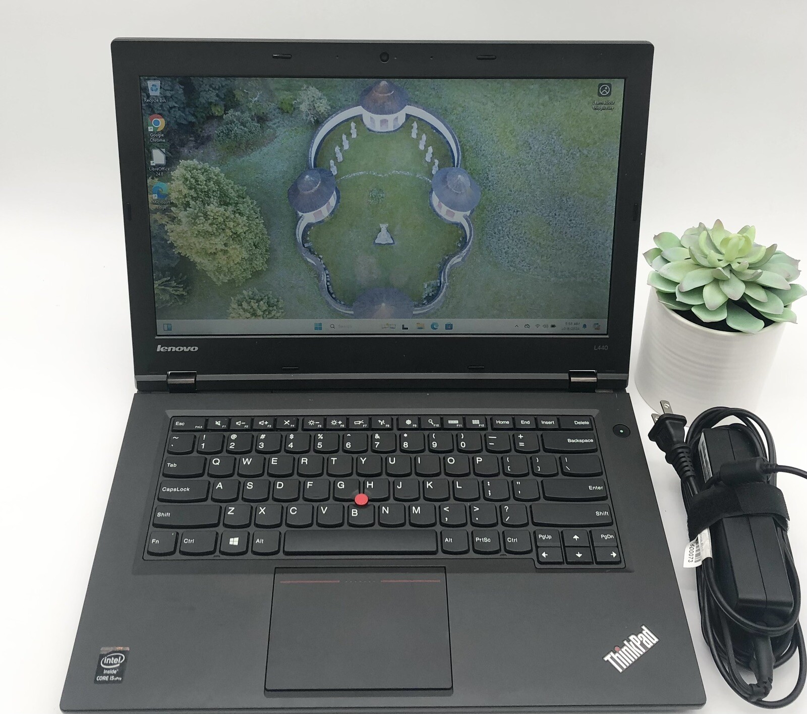 Lenovo Thinkpad L440 14″ Laptop Intel i5 8GB RAM 256GB SSD Win11. charger
