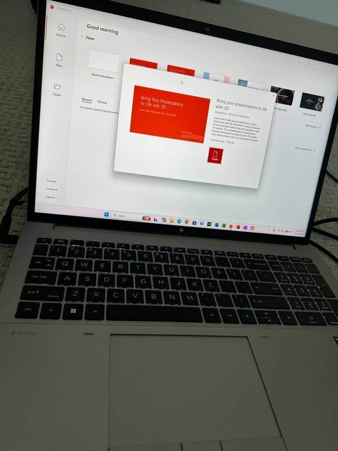 HP ZBOOK Laptop G9 | Core I7-12850HX | 1 TB SSD | 24 GB DDR5 | RTX A1000 4 GB