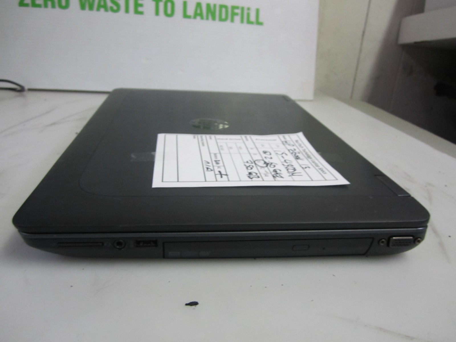 HP ZBook 15 i5-4300M 2.6GHz 16GB 750 GB LAPTOP BAD BTRY NO OS + AC
