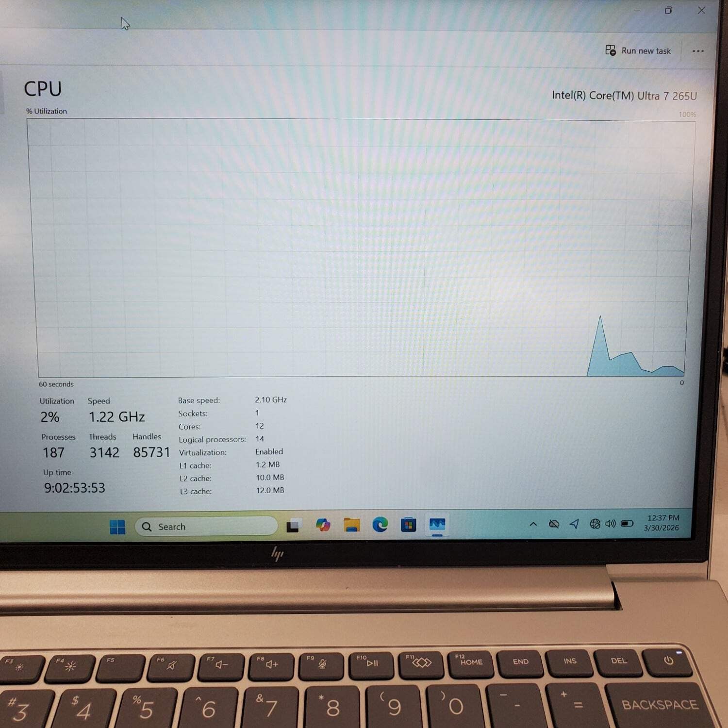 HP EliteBook 6 G1I 14 14″ Core Ultra 7 265U 2.1GHz 32GB RAM 512GB SSD