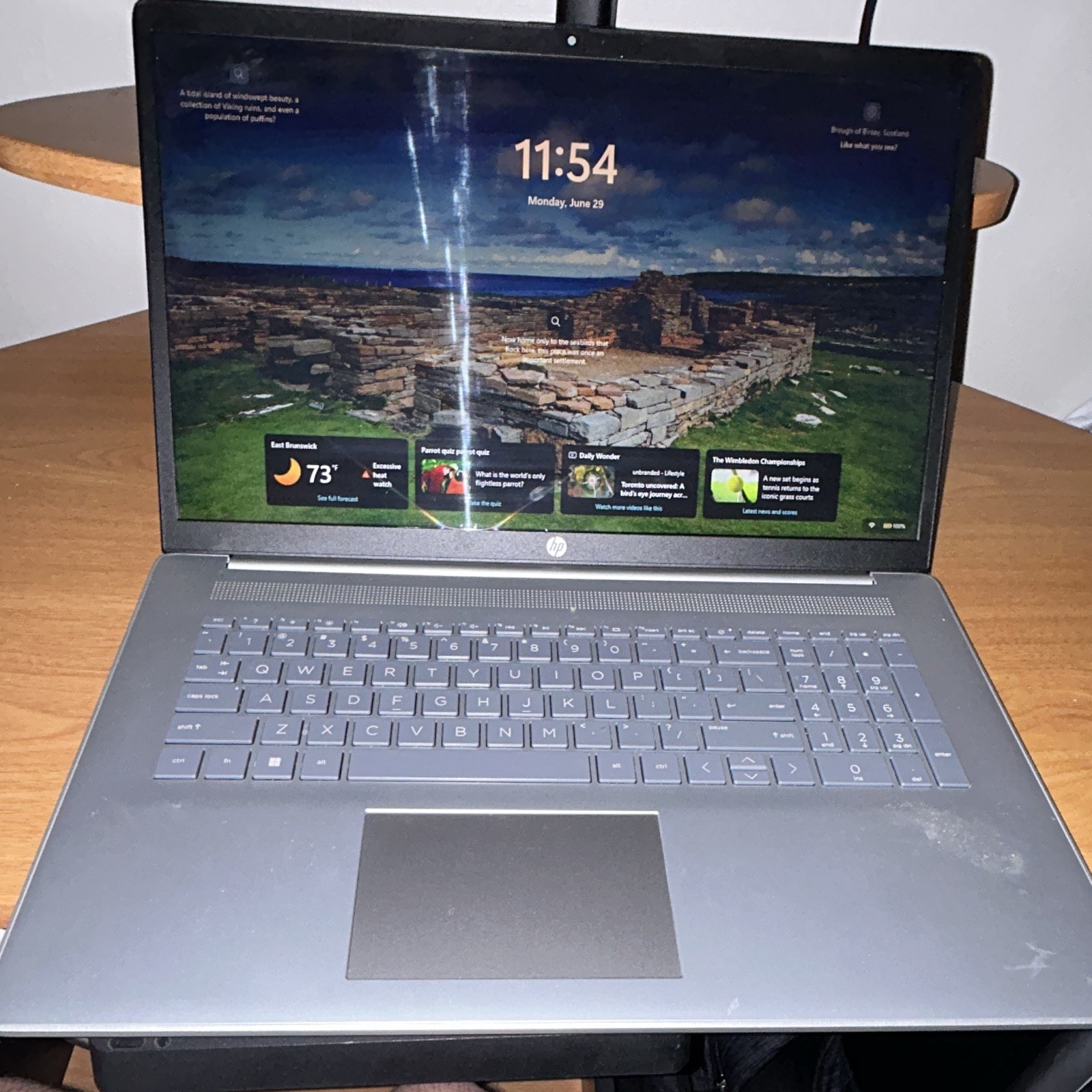 HP 17 Touchscreen Laptop Ryzen 5 7530U 16GB RAM 1TB SSD Excellent