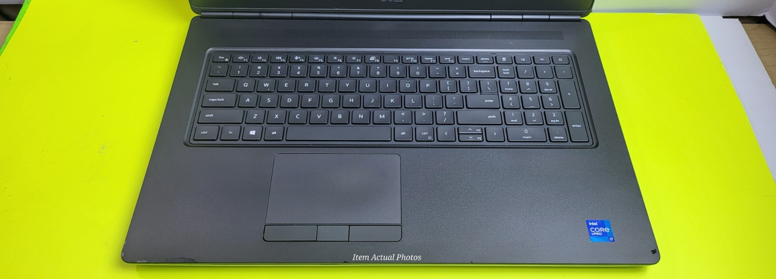 DELL PRECISION 17 7760 i7-11850H 8GB RAM 256GB SSD 17.3″ RTX A3000 11 Pro