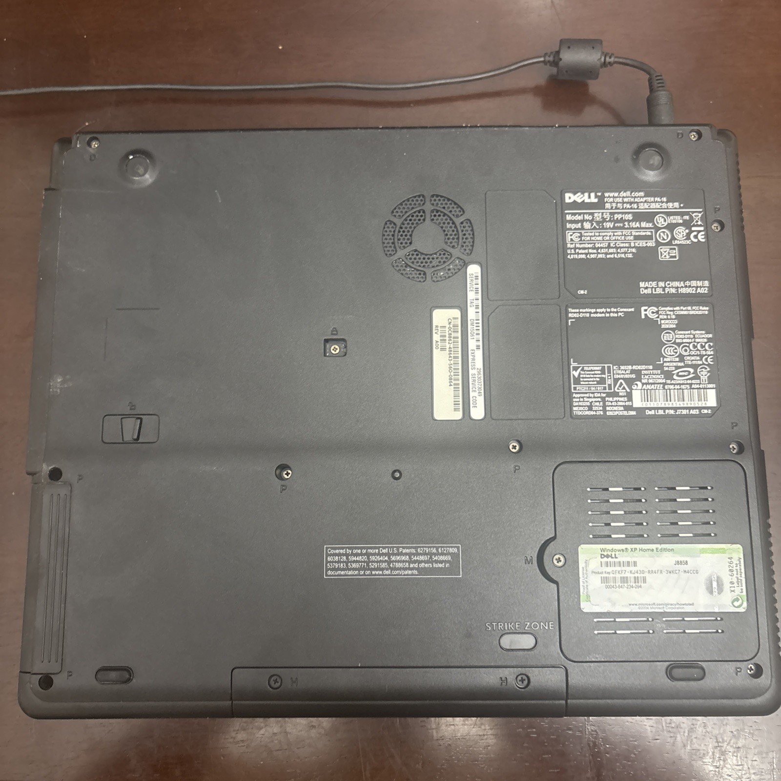 Dell Inspiron 1200 Intel Celeron M 1.40GHz 256MB, No battery, Has Power Cord