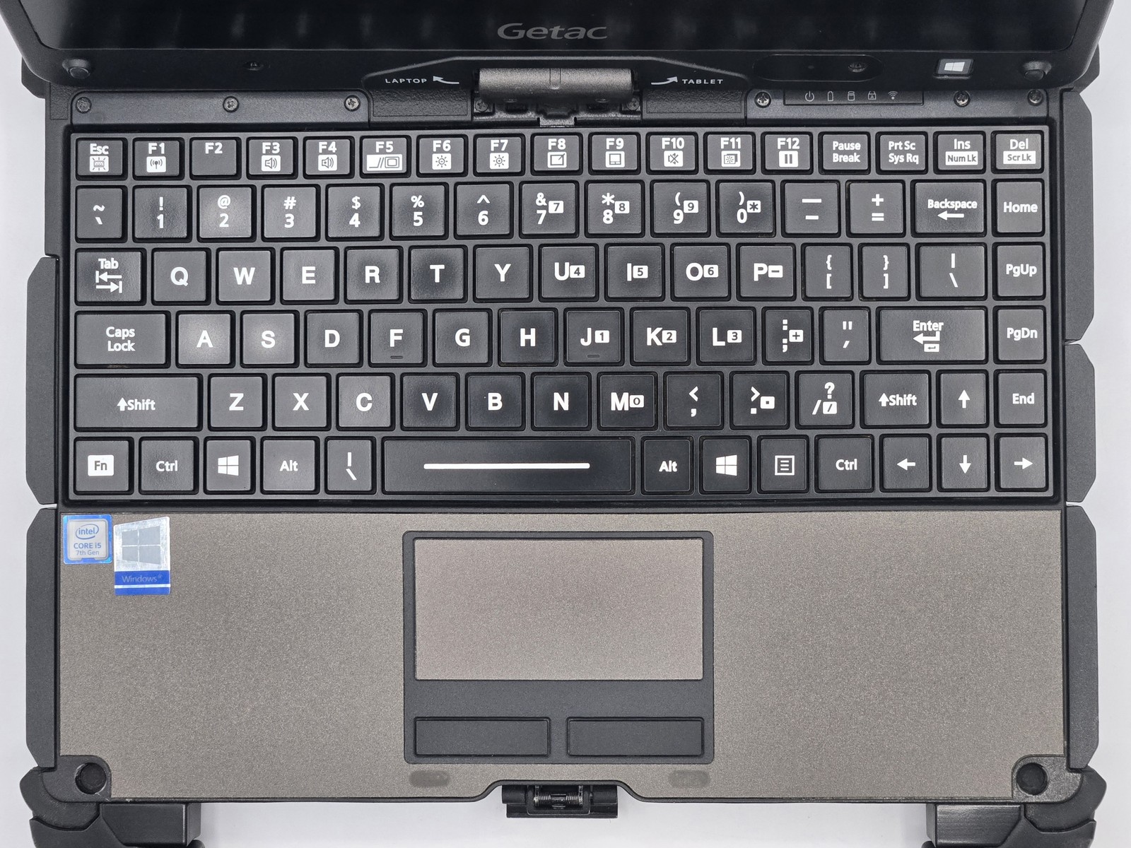 Getac V110G4 2-in-1 11″ HD Touch I5-7200U 256GB SSD 16GB W10P Backlit **READ**