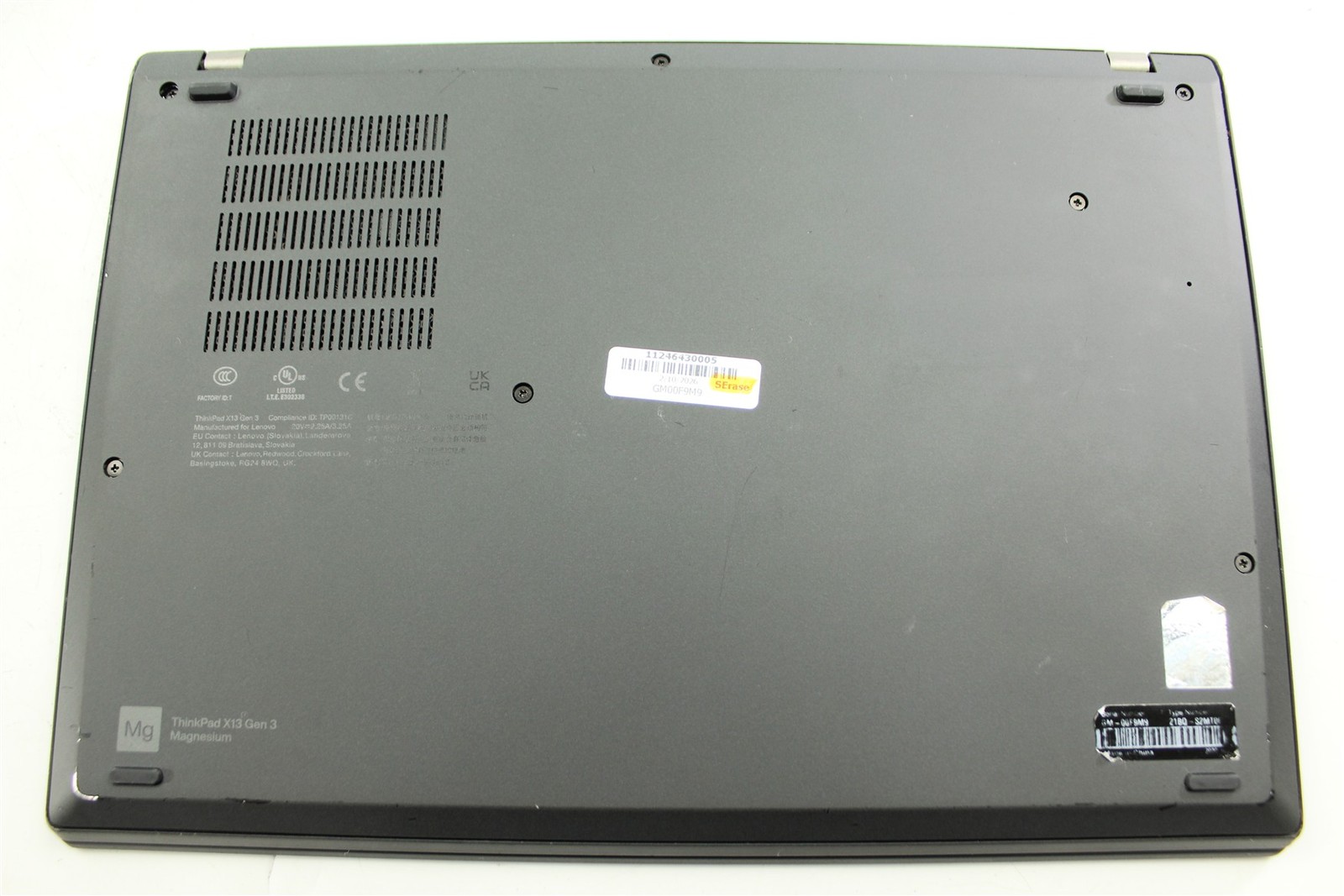 Lenovo ThinkPad X13 Gen 3 13.3″ i5-1245U 1.6GHz 256GB SSD 16GB RAM W11P