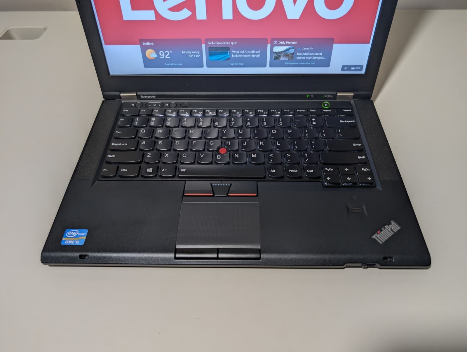 Lenovo ThinkPad T430s | i5 3rd 16GB RAM 256GB SSD | HD+ Backlit NVIDIA DVD-RW