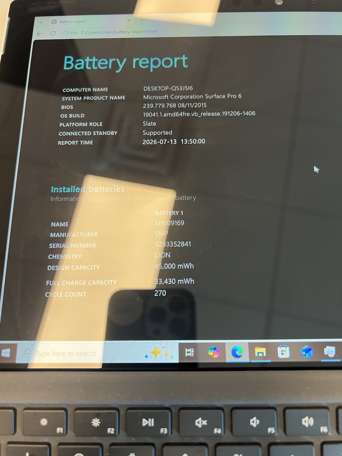 Microsoft Surface Pro 6 12.3″ i7-8650U 512GB 16GB RAM Windows 10 Pro