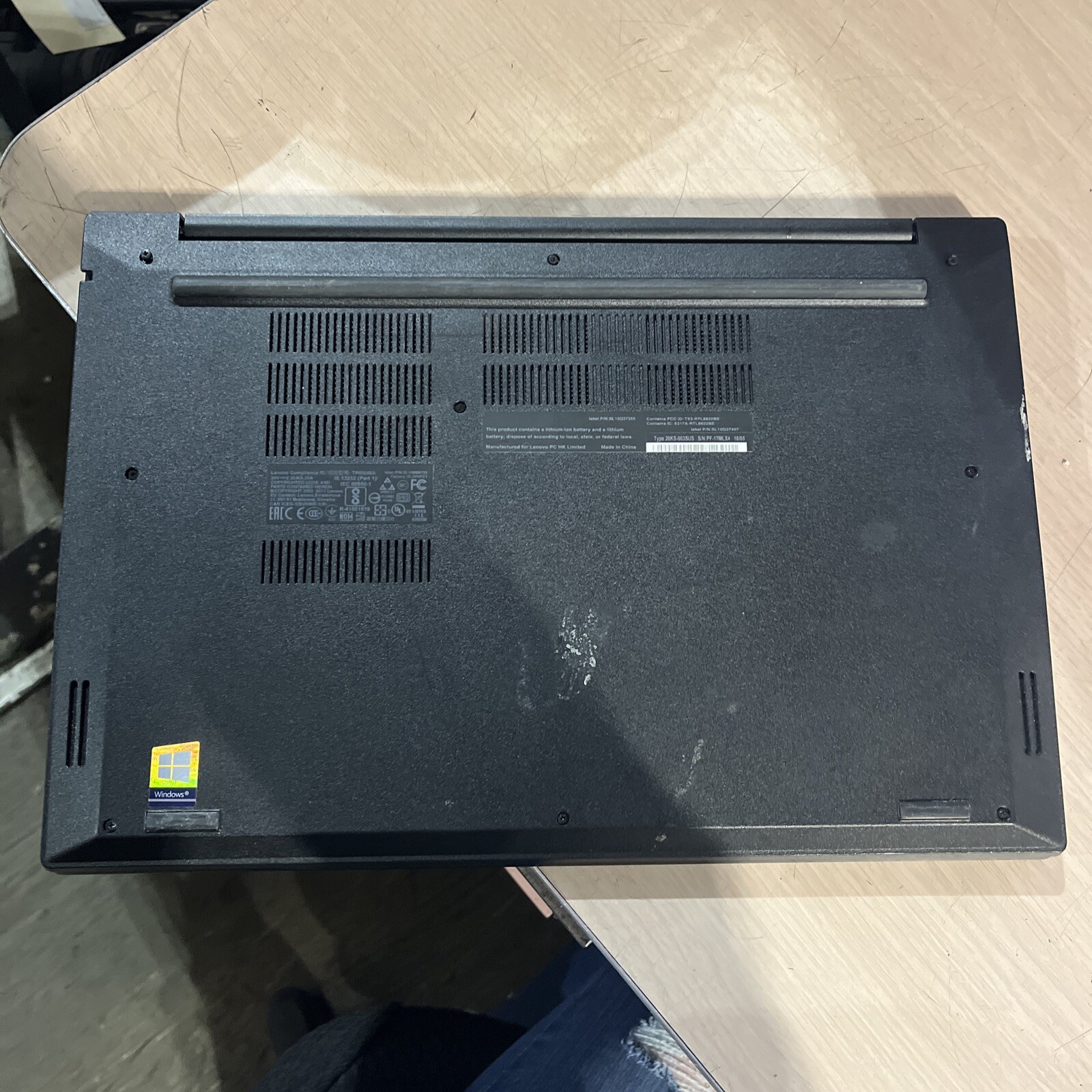 THINKPAD LENOVO E580 INTEL CORE I5 8TH GEN 8GB RAM NO HD