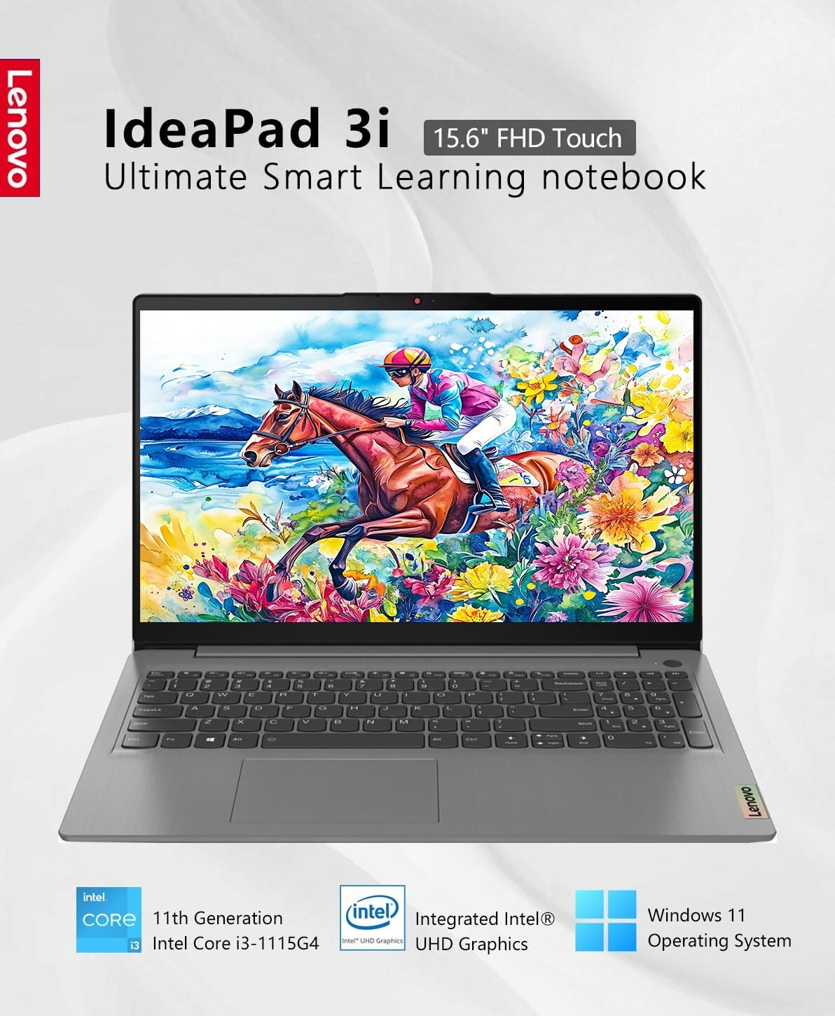 Lenovo 2024 Laptop 15.6″ Touchscreen Intel i3-1115G4 Up to 40GB RAM & 2TB SSD