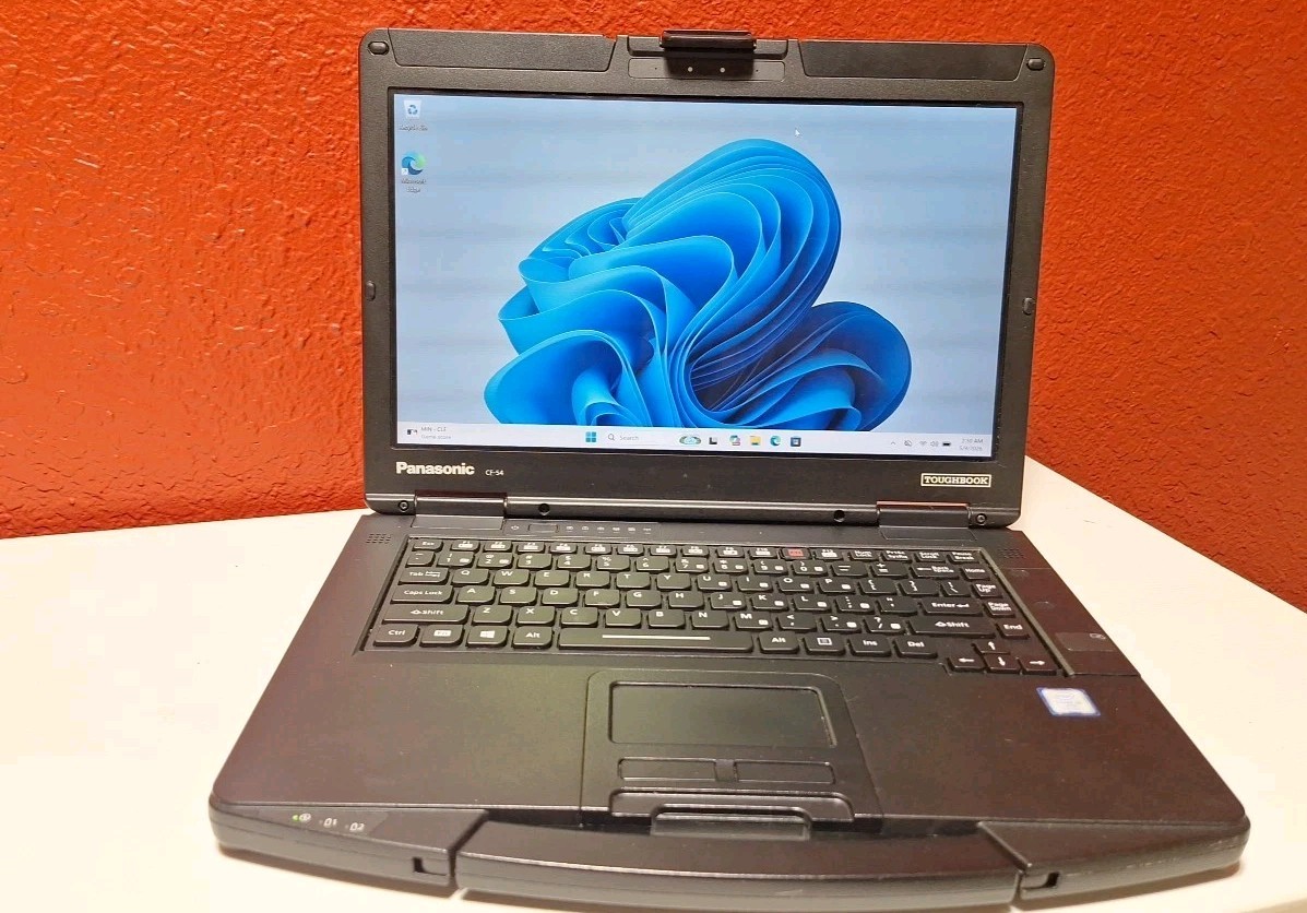 Panasonic Toughbook CF-54 Core i5 7th Gen 8GB 256GB SSD Rugged – Windows 11 Pro