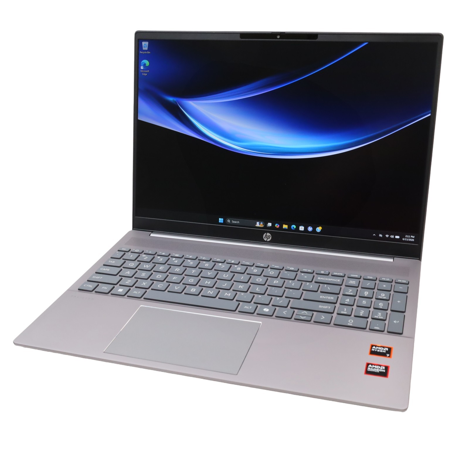 HP Pavilion 16-AG0070WM AMD Ryzen 7 8840U 3.3GHz 8GB RAM 512GB SSD 16″ Laptop