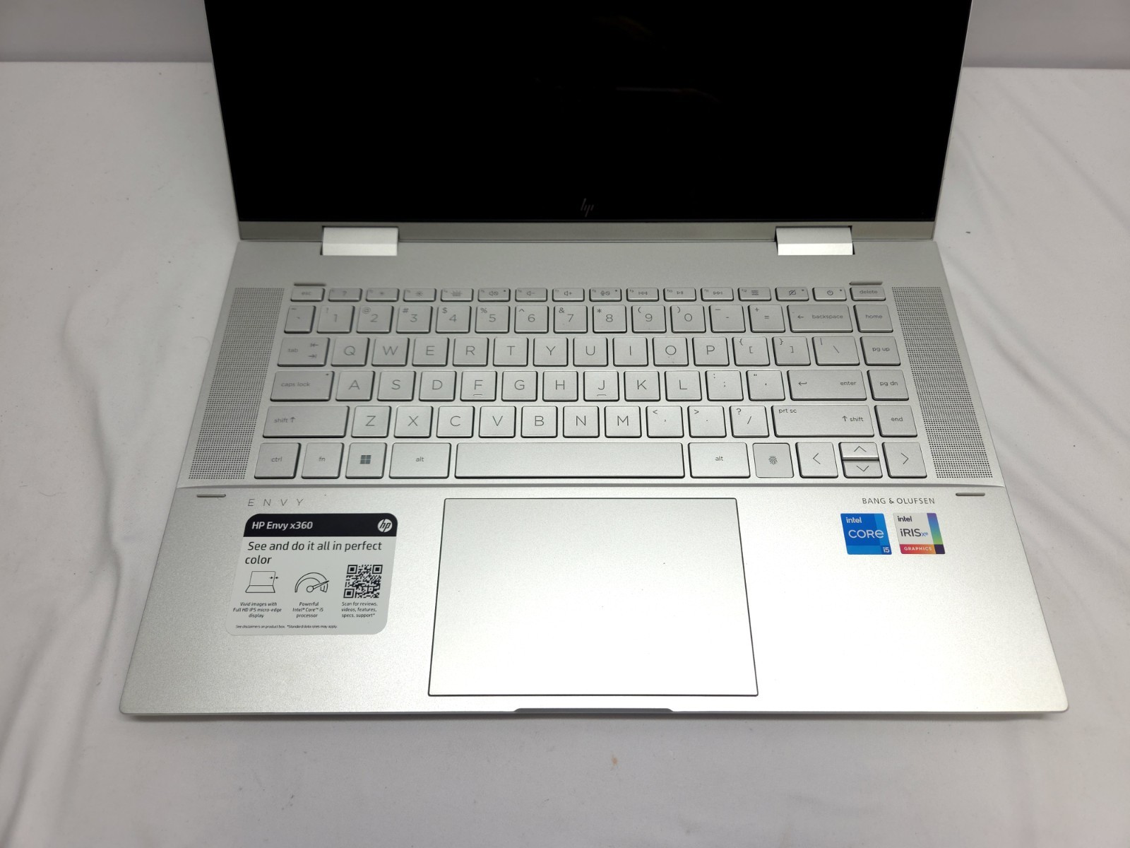 HP ENVY x360 15-ES2050WM 15.6″ Intel Core i5-1240P 2-In-1 Touch Display AS-IS