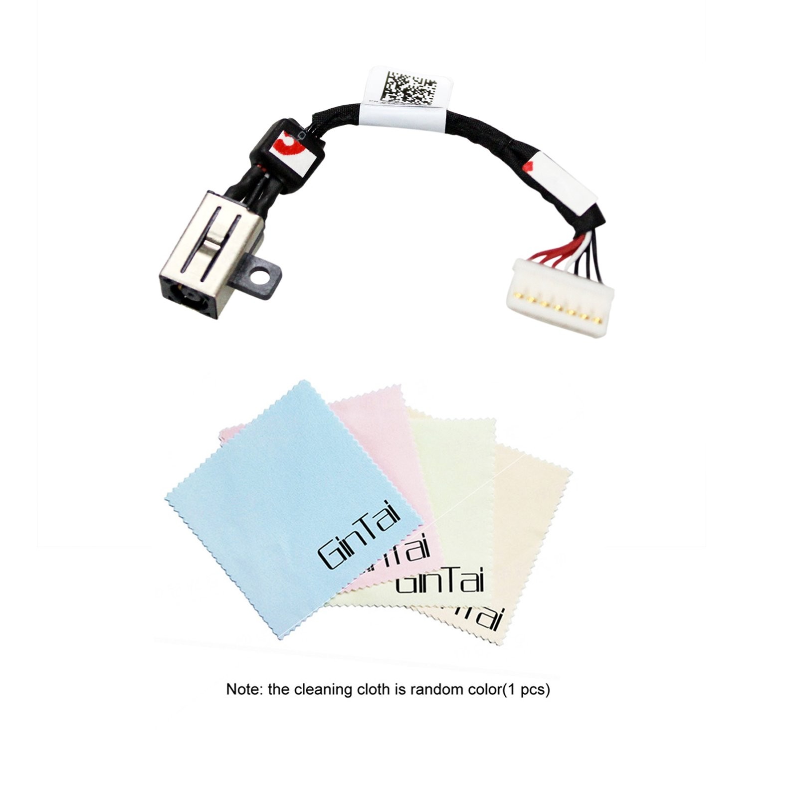 GinTai DC Power Jack Cable Socket Plug Charging Port for Dell Precision 15 5510