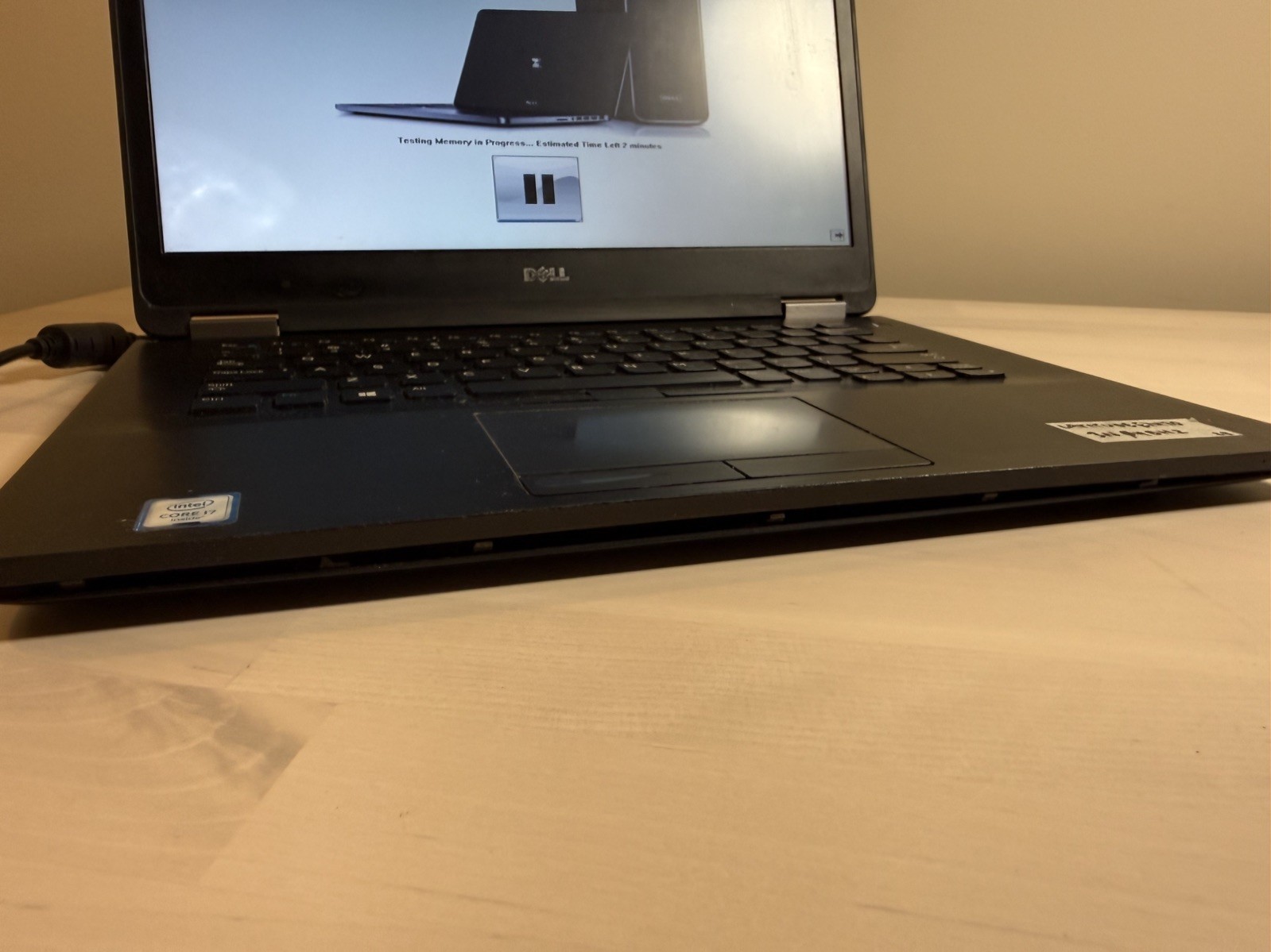 Dell Latitude E7470 Laptop Intel Core i7 6th Gen No HD/OS/AC Adapter