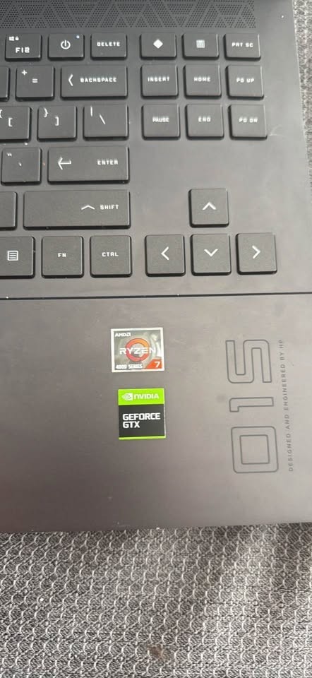 HP OMEN 15 Gaming Laptop Ryzen 7 4800H GTX 1660 Ti 16GB RAM Windows 11 + Charger