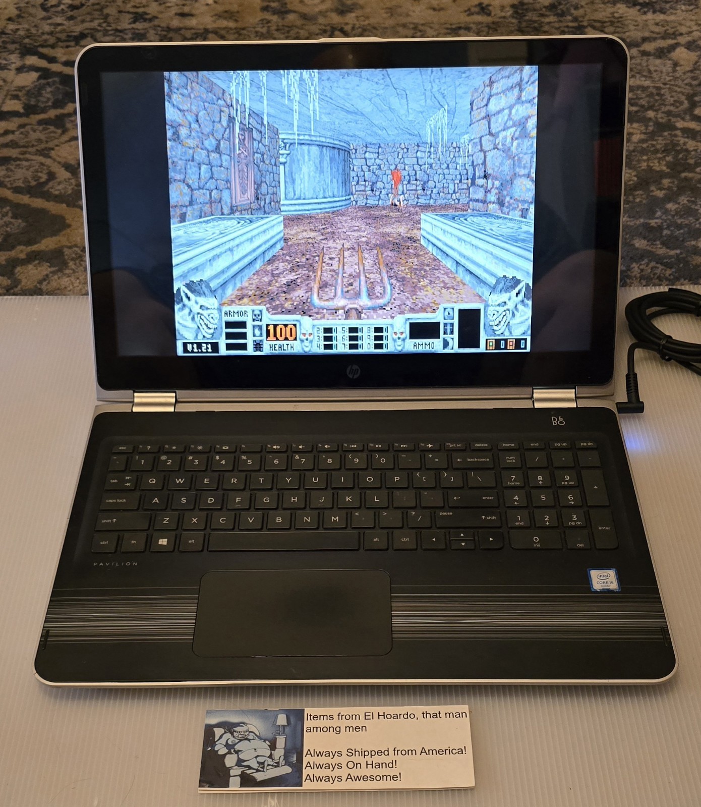 HP Pavillion X360 15-BK010NR – i5-6200U 2.30GHz – 8GB Ram 120GB SSD Touchscreen