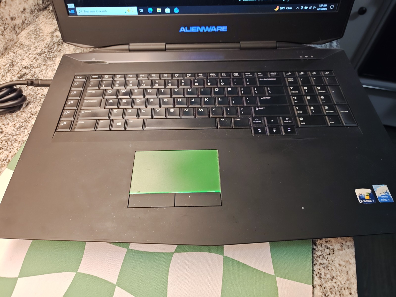 Alienware 18 Laptop Intel Core i7-4th Gen 2.8GHz 32GB 250gb ssD GTX780M X2
