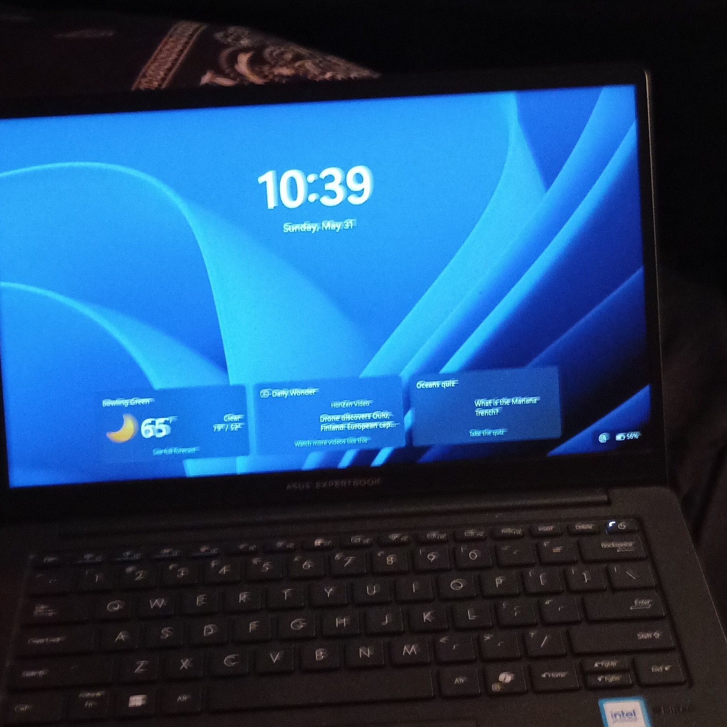 ASUS ExpertBook 14″ Intel Windows 11 Notebook Laptop, Black – Business Use